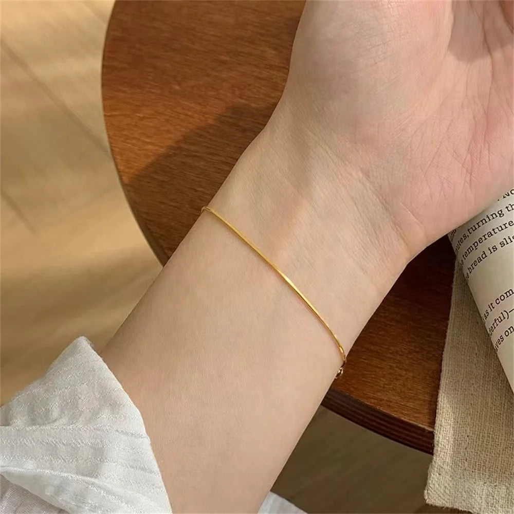 ULTRA FINE CHAIN BRACELET